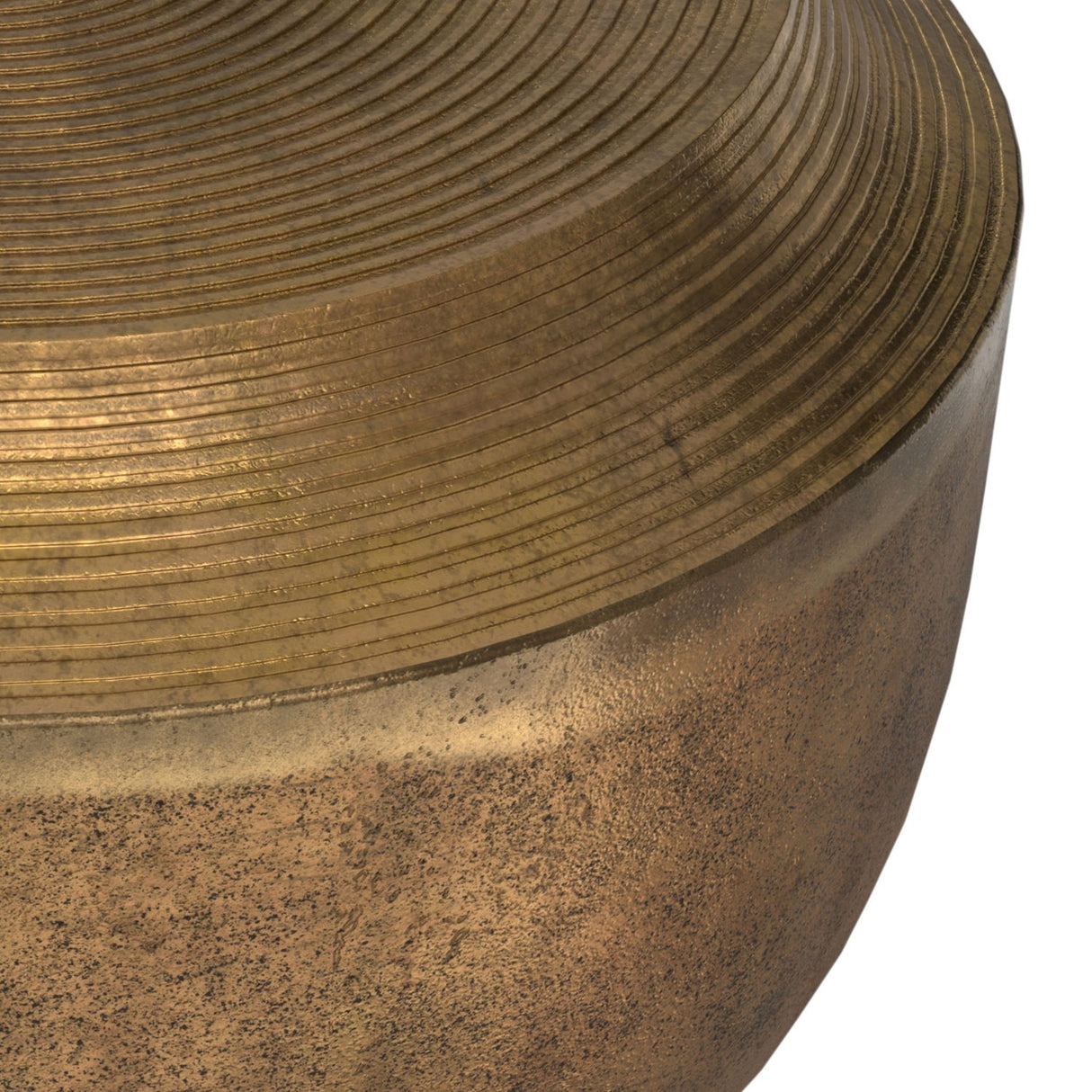 Timmons - Cast Aluminum Coffee Table - Brown by Simpli-Home | Bel Furniture