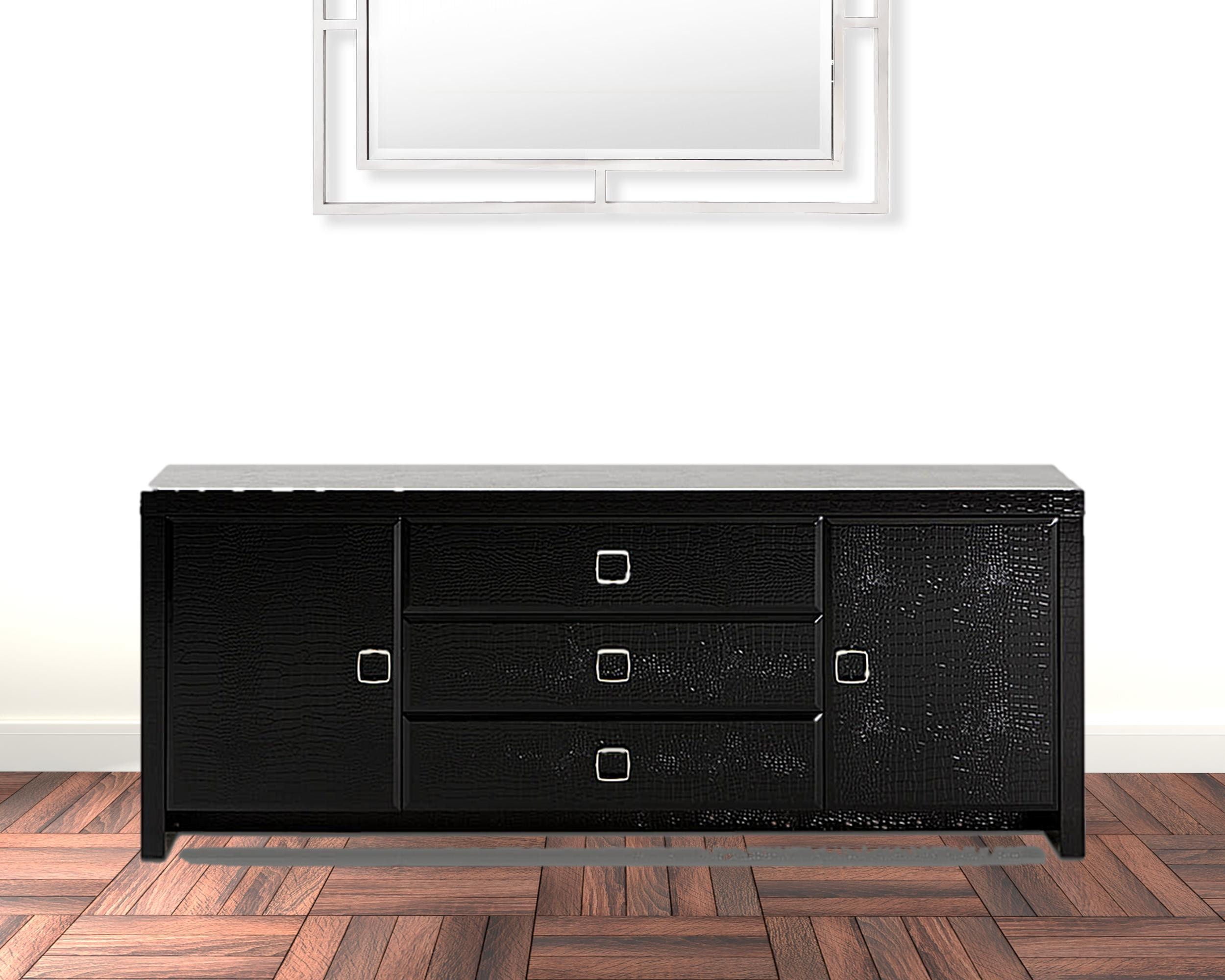 Crocodile Dresser - Black