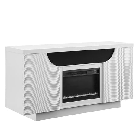 Alessia - Electric Fireplace With Multi Color LED And Flame Settings - view 10