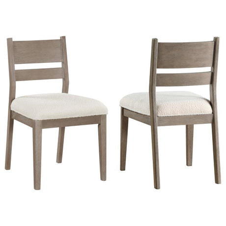 Cornelia - Wood Dining Side Chair (Set of 2) - Coastal Gray by CoasterEveryday | Bel Furniture