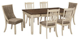 Bolanburg - Rectangular Dining Table Set by Signature Design by Ashley® | Bel Furniture
