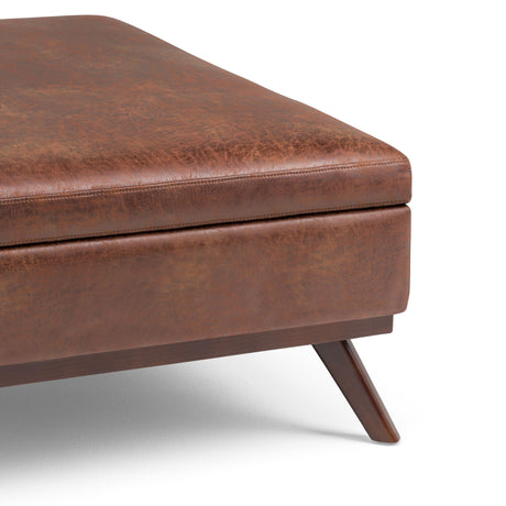 Owen - Multifunctional Square Coffee Table Storage Ottoman - view 34