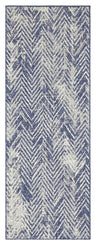 Sunshine - 2'7" X 7'3" Indoor / Outdoor, Area Rug Polypropylene Blue by Icona Home Decor | Bel Furniture