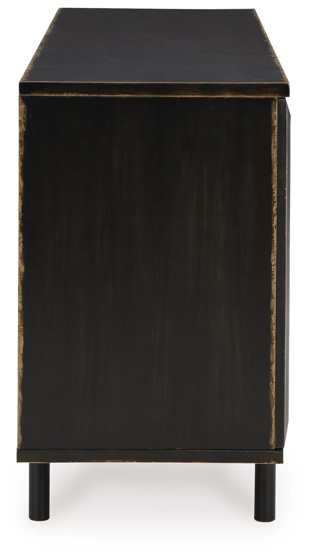 Fair Ridge - Distressed Black - Accent Cabinet by Signature Design by Ashley® | Bel Furniture