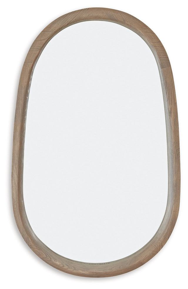 Aarilynn - Antique Brown - Accent Mirror by Signature Design by Ashley® | Bel Furniture