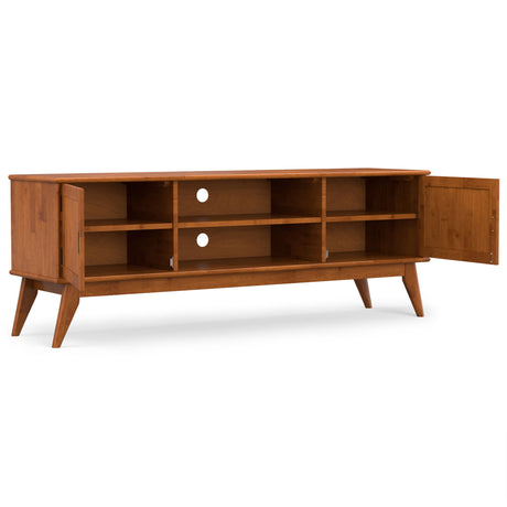 Draper - Handcrafted Mid Century Low TV Media Stand - view 27