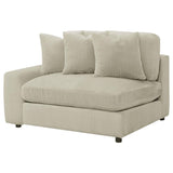 Blaine - Upholstered Reversible Chaise Sectional Sofa by Coaster Fine Furniture | Bel Furniture