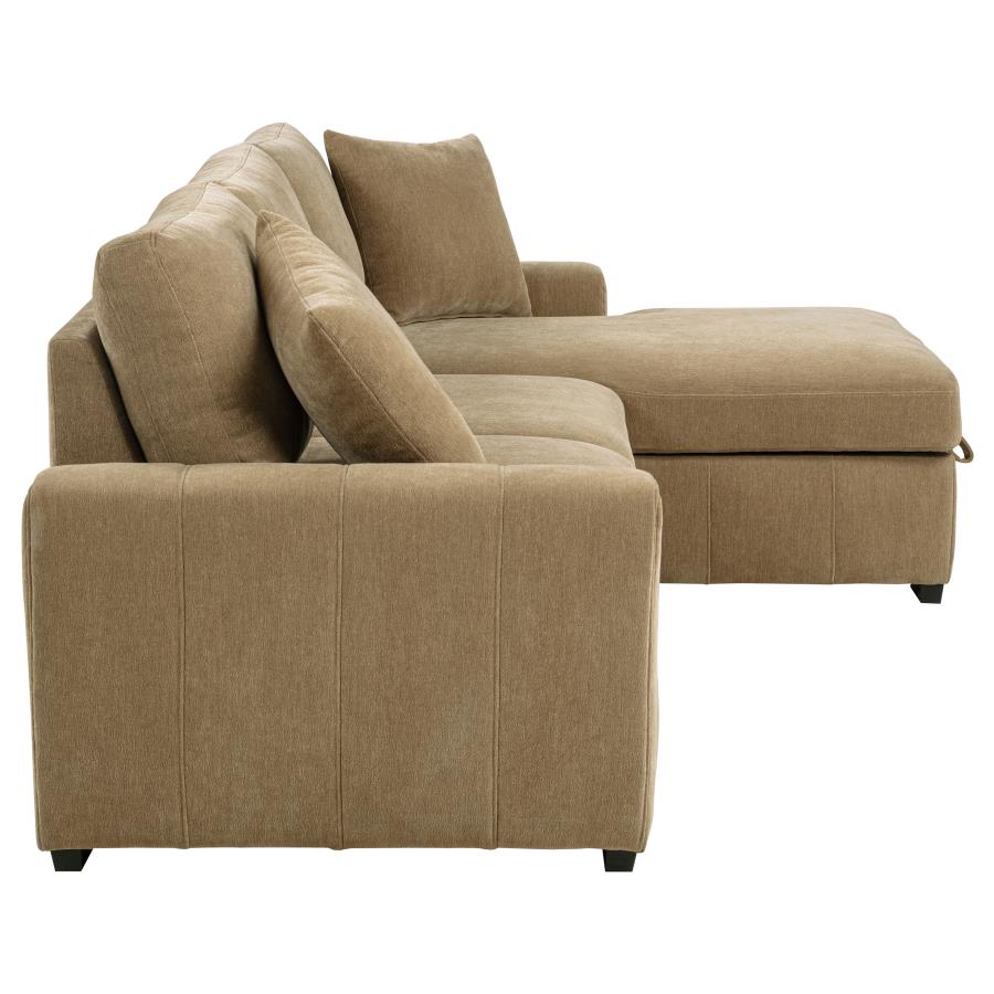 Pastrana - Upholstered Sleeper Sectional Sofa