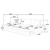 Pastrana - Upholstered Sleeper Sectional Sofa