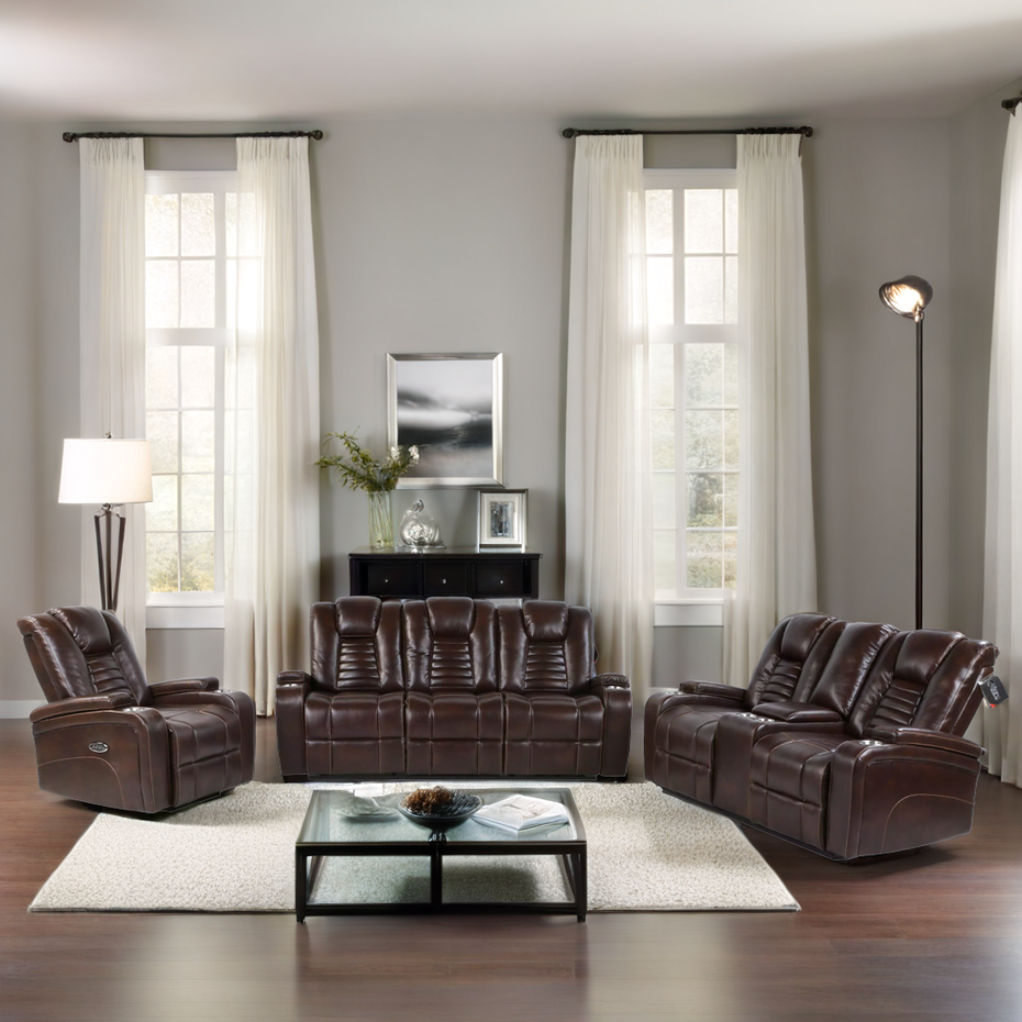 3 PIECE POWER RECLINING LIVING ROOM SET