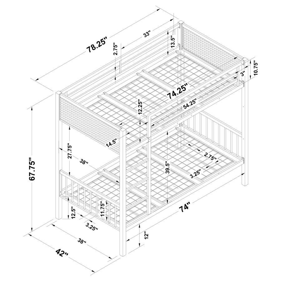 Meyers - Metal Bunk Bed