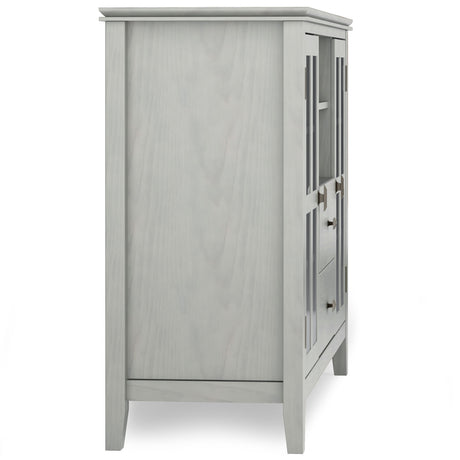 Artisan - Handcrafted, Tall TV Media Stand by Simpli-Home | Bel Furniture