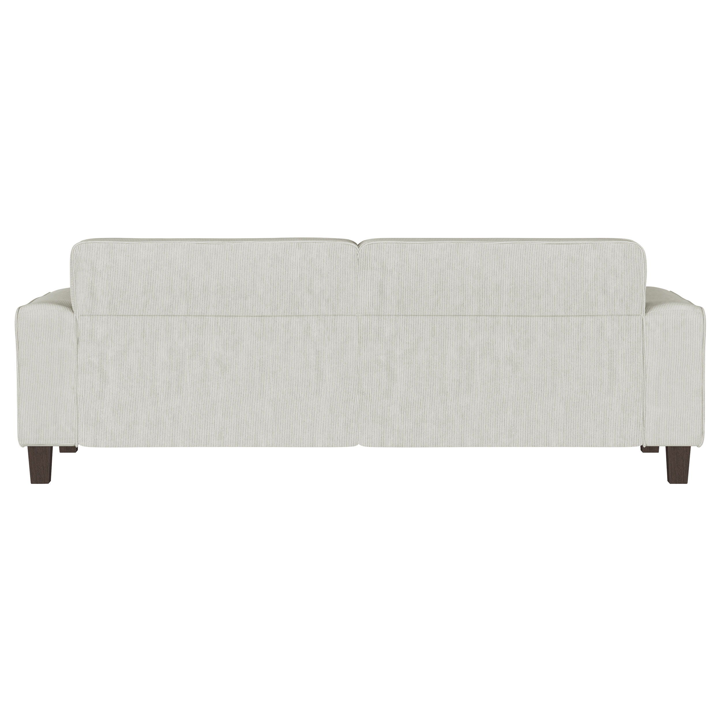 Deerhurst - Upholstered Track Arm Tufted Sofa - Greige