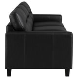 Scotland - Faux Leather Upholstered Sofa Set