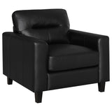 Scotland - Faux Leather Upholstered Sofa Set