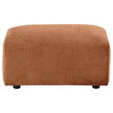 Burnett - Chenille Upholstered Ottoman