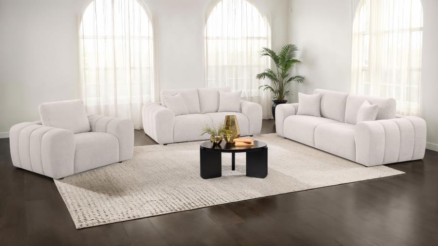 Burnett - Chenille Upholstered Sofa Set