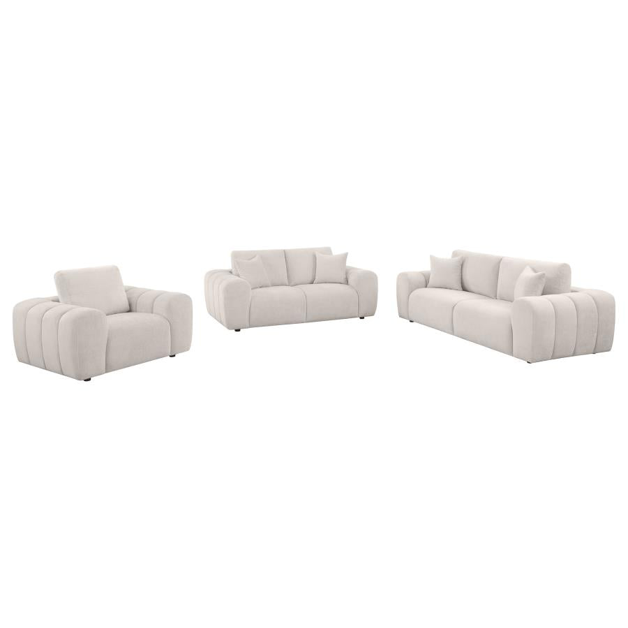 Burnett - Chenille Upholstered Sofa Set