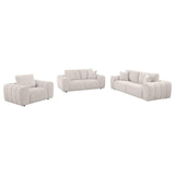 Burnett - Chenille Upholstered Sofa Set
