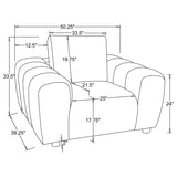 Burnett - Chenille Upholstered Sofa Set