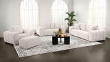 Burnett - Chenille Upholstered Wide Arm Sofa