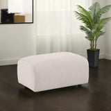Burnett - Chenille Upholstered Ottoman
