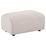 Burnett - Chenille Upholstered Ottoman