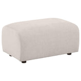 Burnett - Chenille Upholstered Ottoman