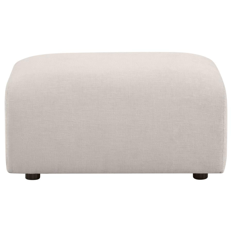 Burnett - Chenille Upholstered Ottoman