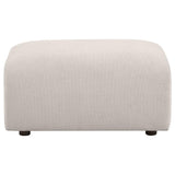 Burnett - Chenille Upholstered Ottoman