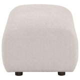 Burnett - Chenille Upholstered Ottoman