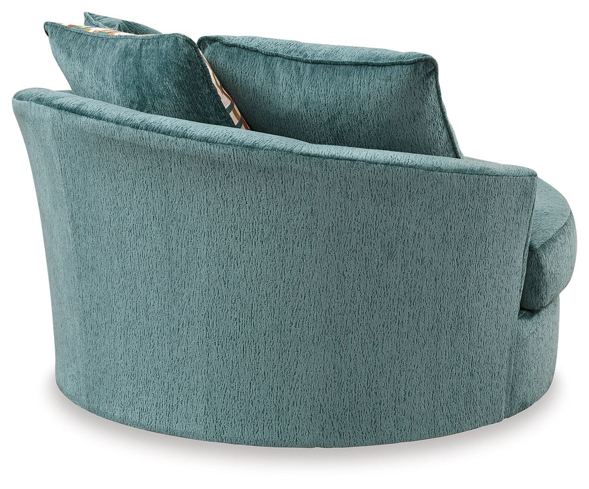 Laylabrook - Oversized Swivel Accent Chair by Ashley® | Bel Furniture