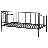 Newbury - Metal Twin Daybed Bed Frame - Matte Black