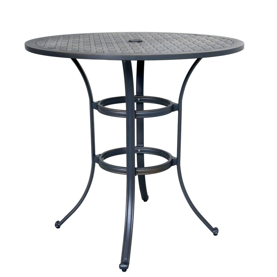 Round Metal Bar Table