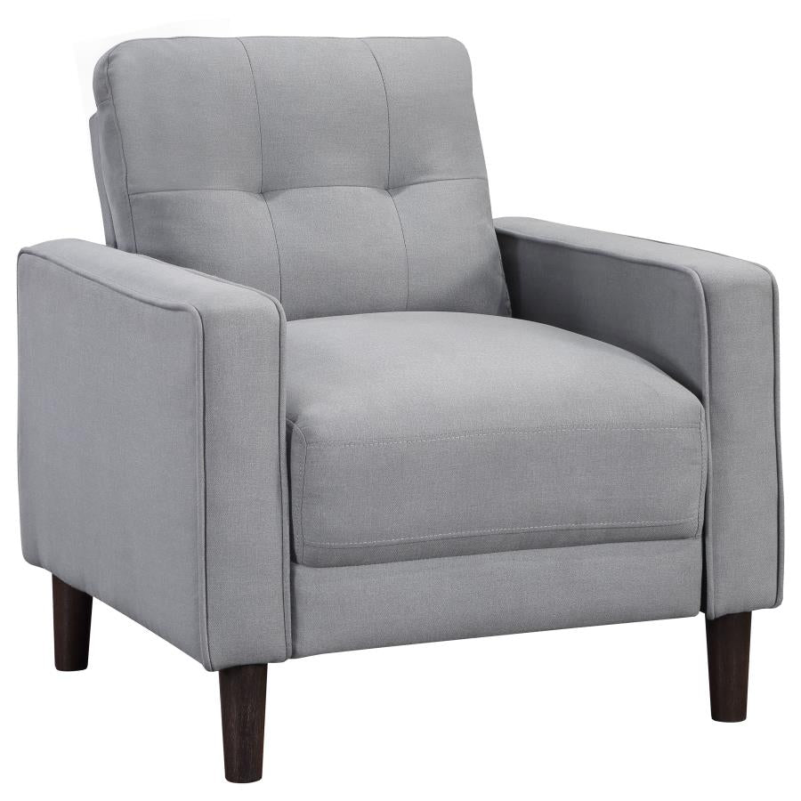 Bowen Upholstered Track Arm Tufted Accent Chair