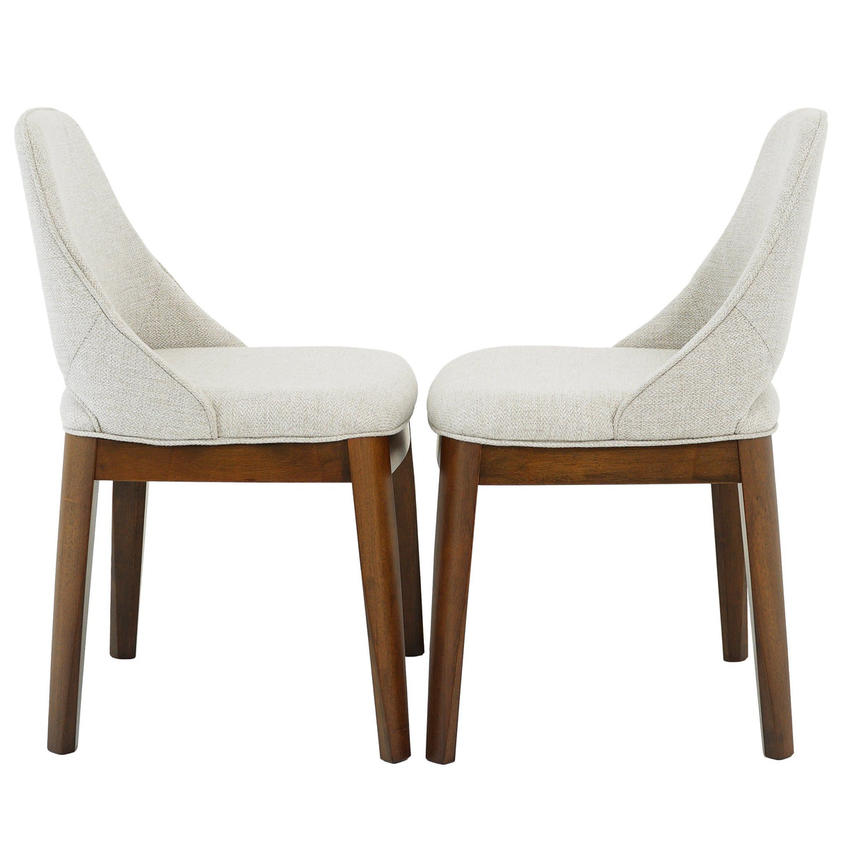 Weston - Dining Chair (Set of 2) - Beige by Ashcroft Furniture | Bel Furniture