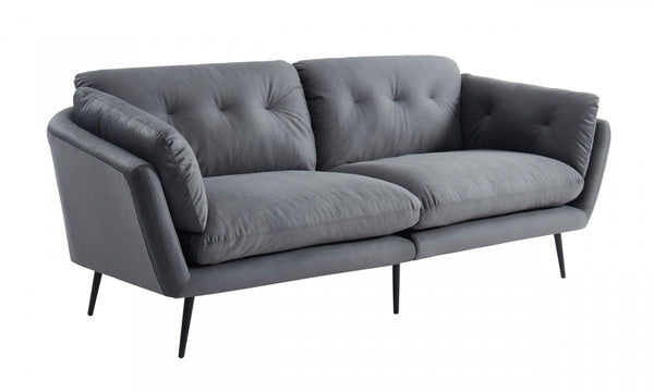 Sofa & Black Legs - Gray