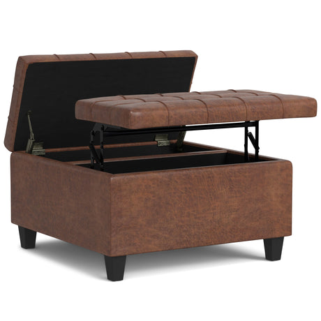 Harrison - Large Coffee Table Storage Ottoman - view 19