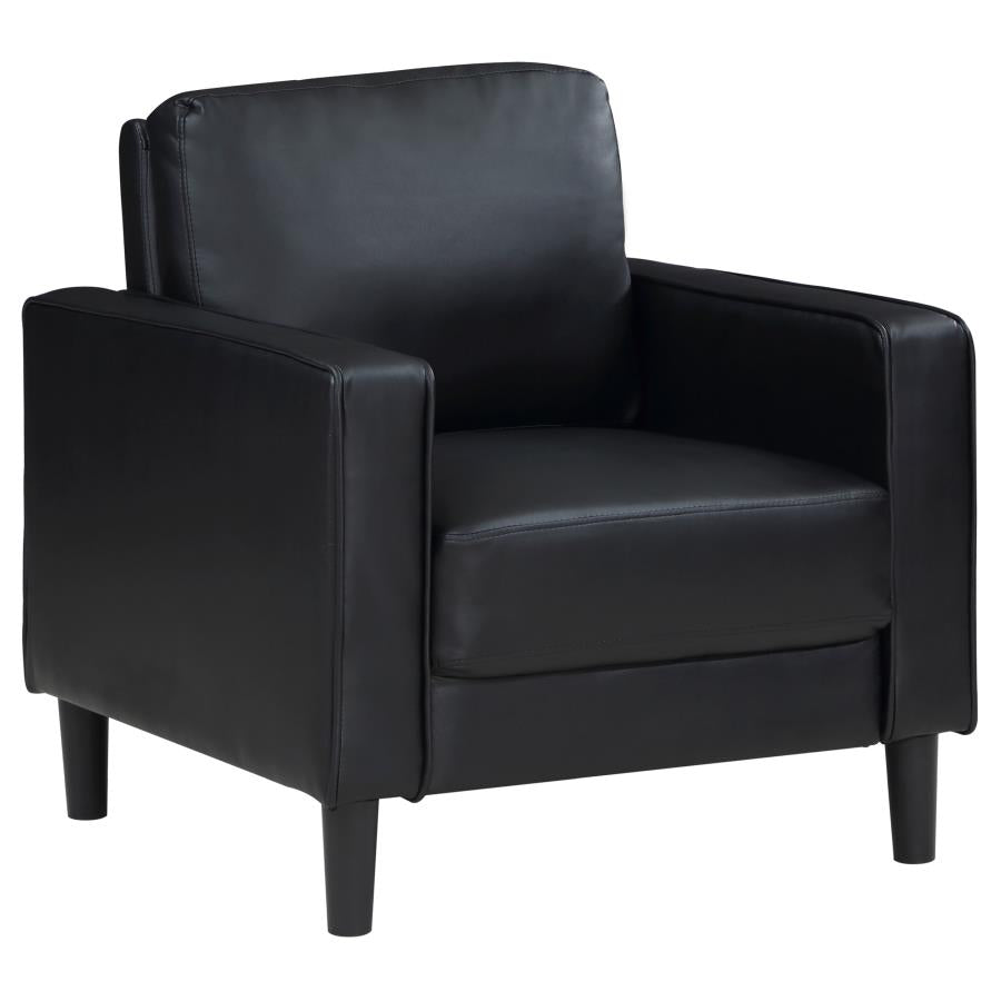 Ruth Upholstered Track Arm Accent Chair