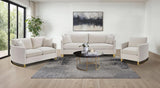 Corliss - Upholstered Arched Arm Sofa Set