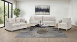 Corliss - Upholstered Arched Arm Sofa Set