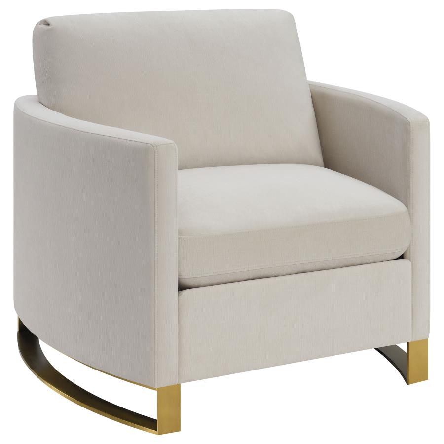 Corliss Upholstered Arched Arm Accent Chair