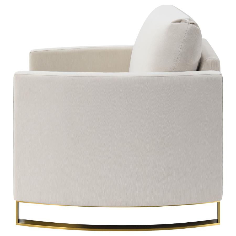 Corliss - Upholstered Arched Arm Accent Chair