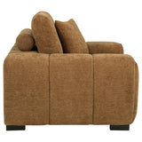 Octavia - Fabric Upholstered Track Arm Accent Chair