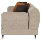 Jade - Chenille Upholstered Modern Track Arm Sofa