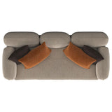 Jade - Chenille Upholstered Modern Track Arm Sofa