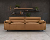 Buxton - Top Grain Leather Upholstered Sofa