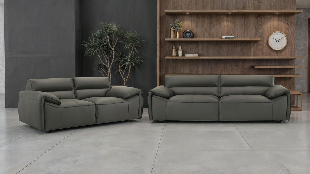 Buxton - Leather Upholstered Sofa Set