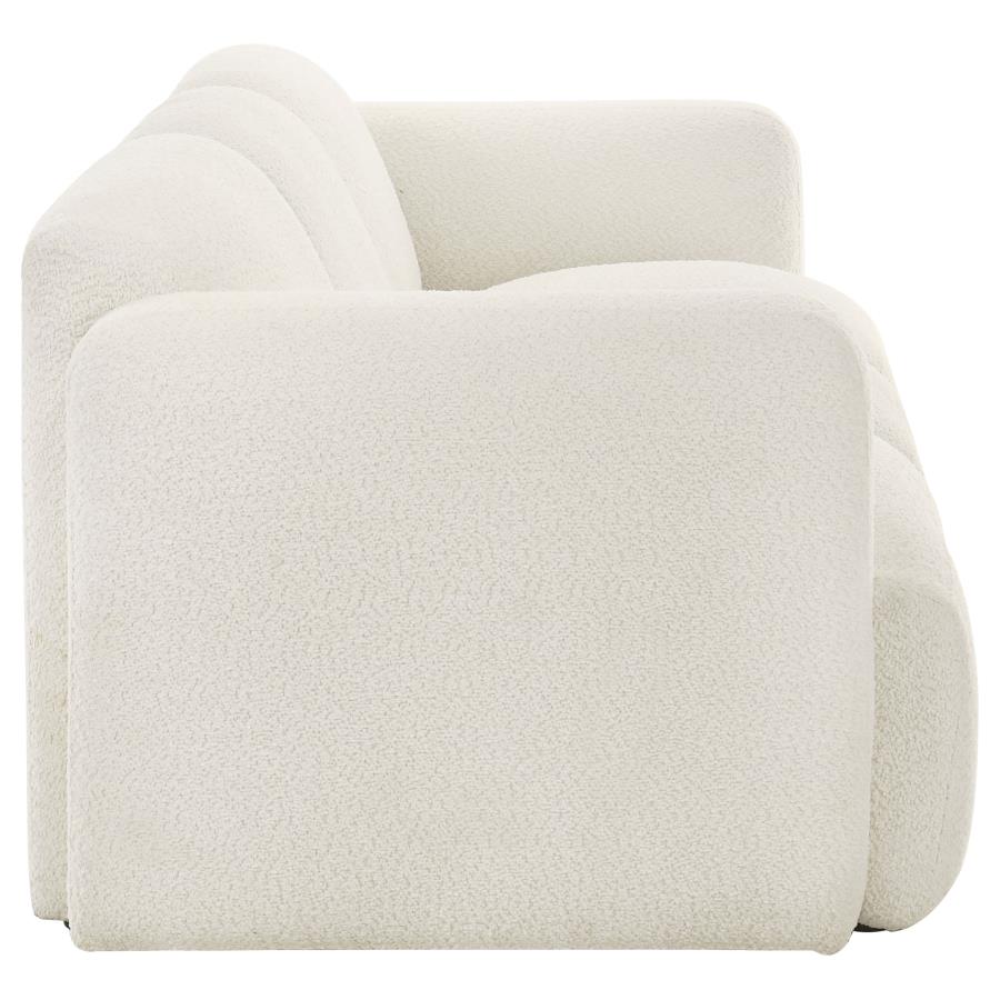 Dorset - Upholstered Round Track Arm Sofa Set