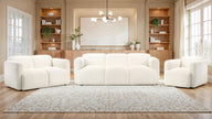 Dorset - Upholstered Round Track Arm Sofa Set
